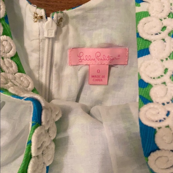 Lilly Pulitzer shift dress size 0 - Picture 2 of 3